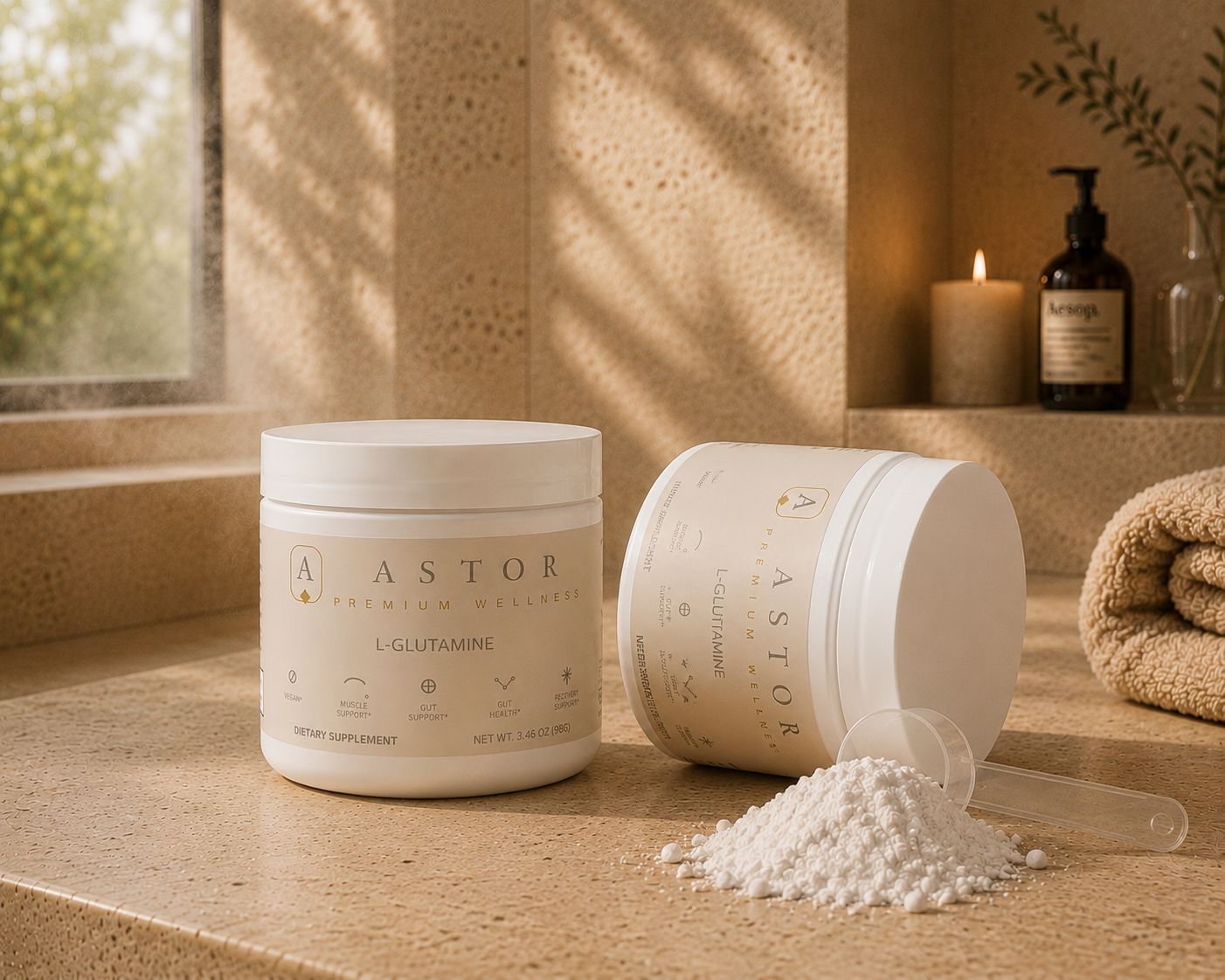 Astor Gut Health supplement collection for digestive balance, microbiome support, and wellness from within.