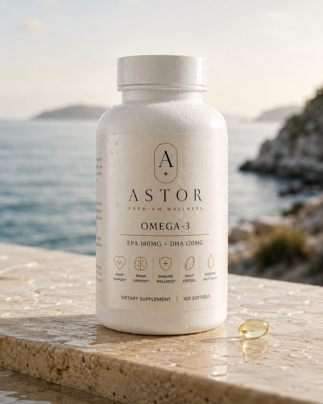 Omega-3 EPA 180mg + DHA 120mg