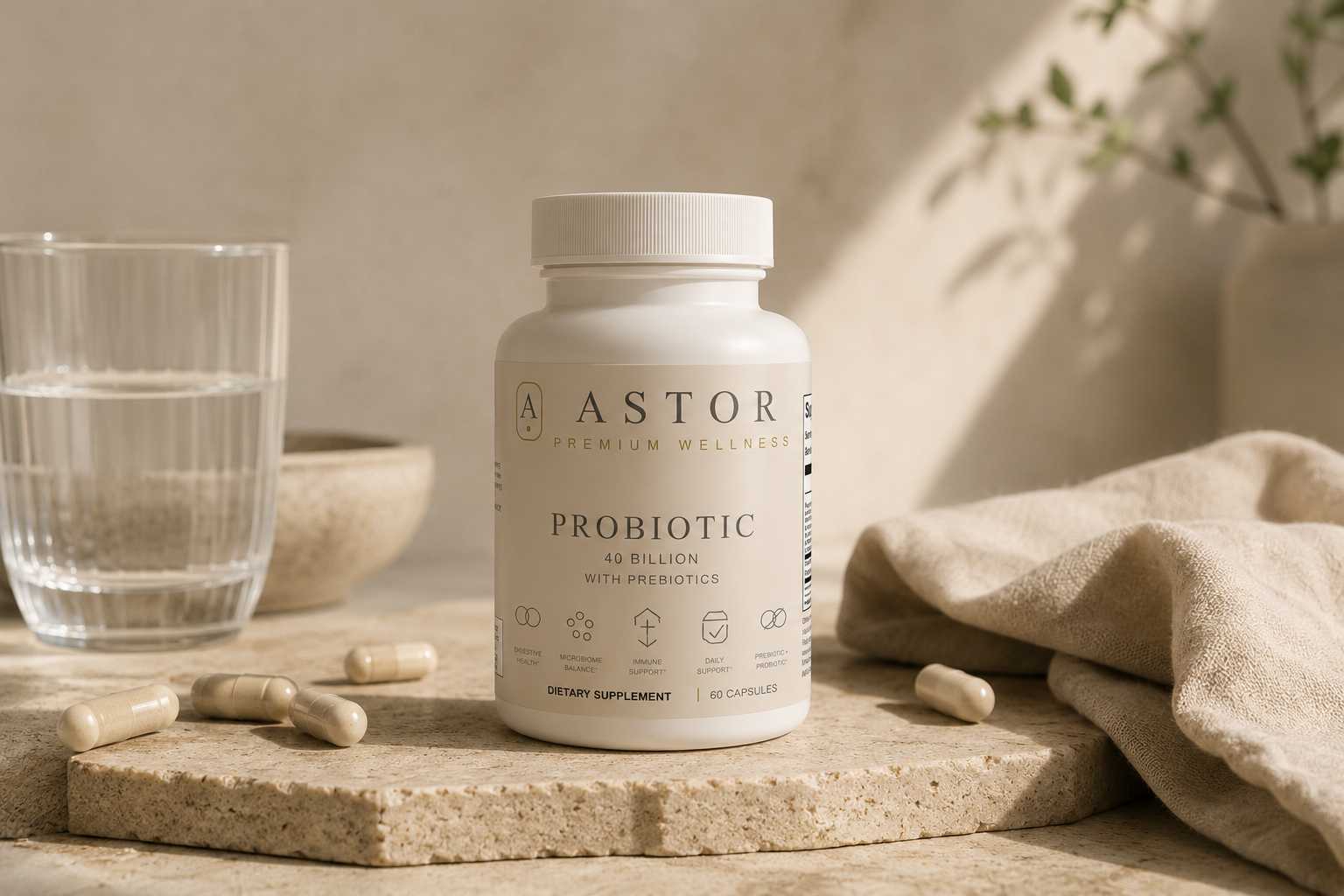 Probiotic 40 Billion with Prebiotics