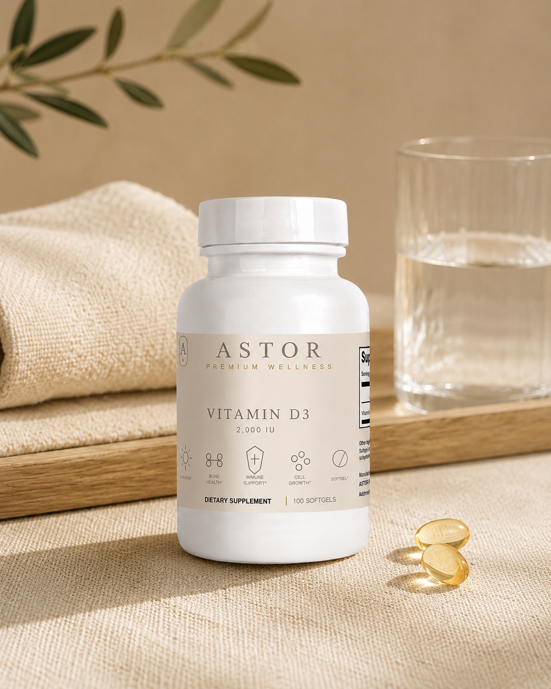 Vitamin D3 2,000 IU