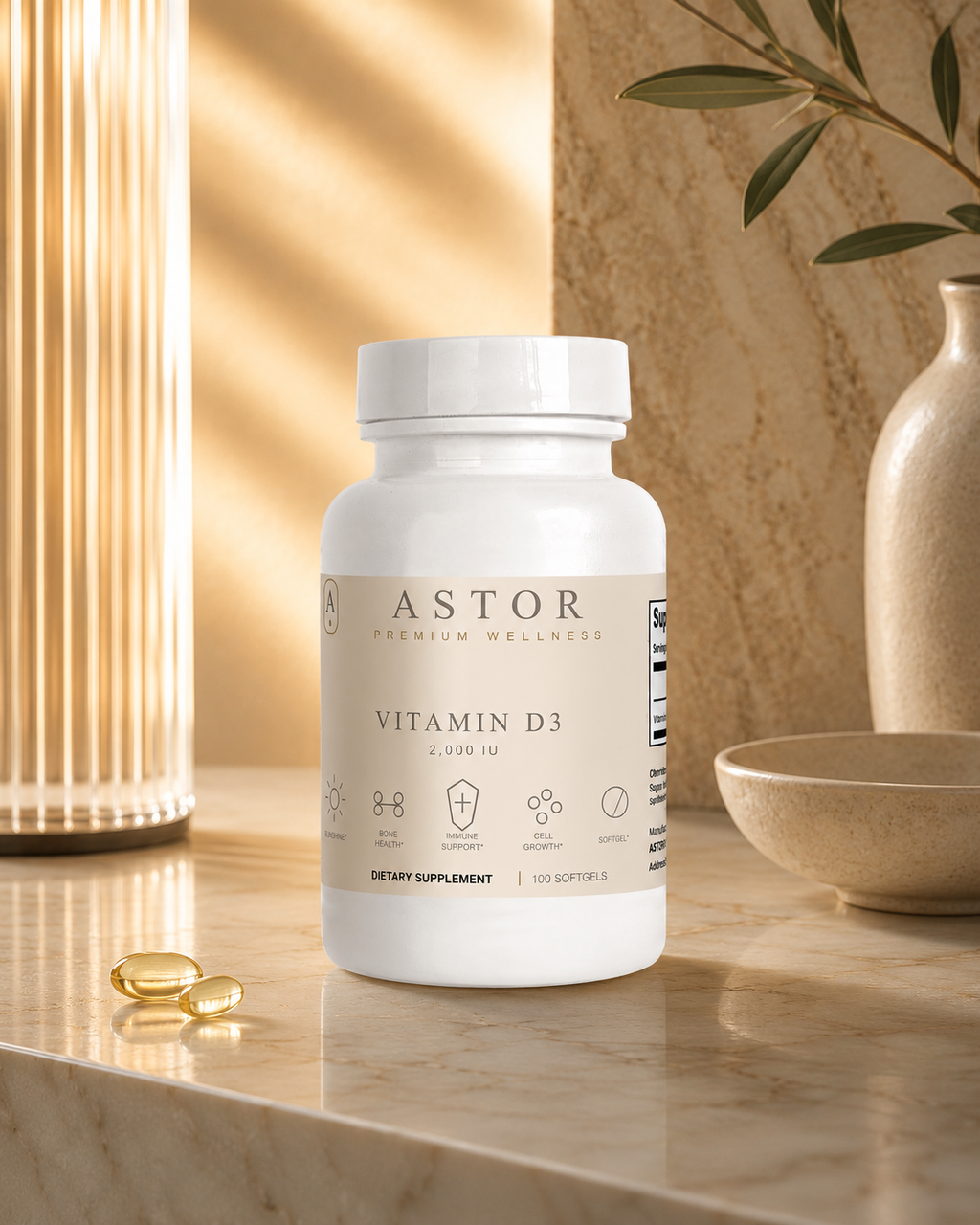 Vitamin D3 2,000 IU